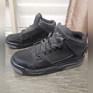 Jordan Kids Black High-Top Sneakers